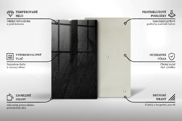 Copri fornello cucina struttura della roccia