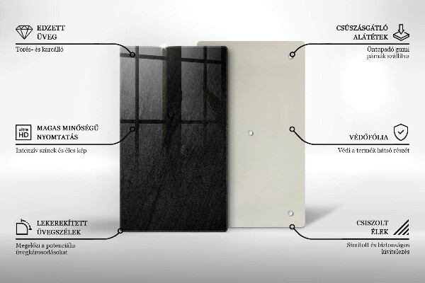 Copri fornello cucina struttura della roccia