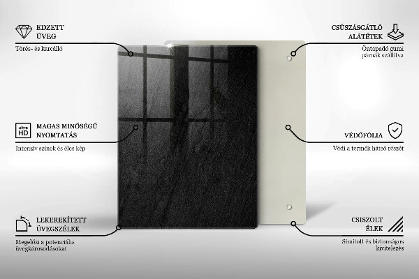 Copri fornello cucina struttura della roccia