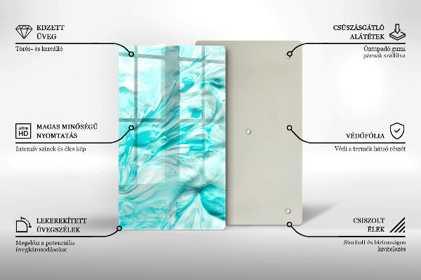 Copri piano induzione Pitture astratte