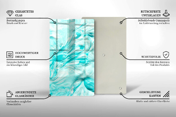 Copri piano induzione Pitture astratte