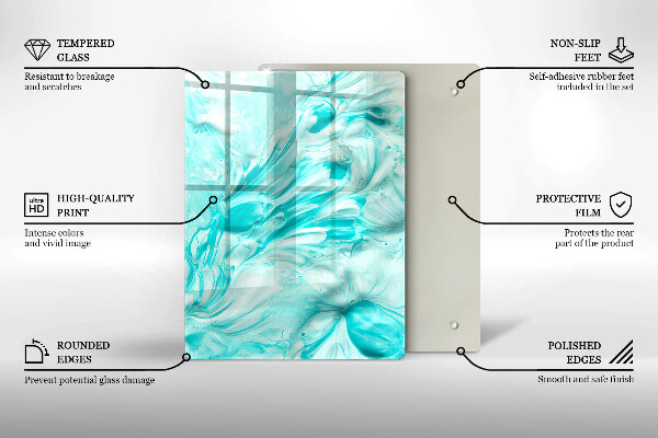 Copri piano induzione Pitture astratte