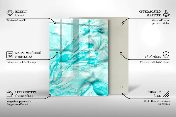Copri piano induzione Pitture astratte