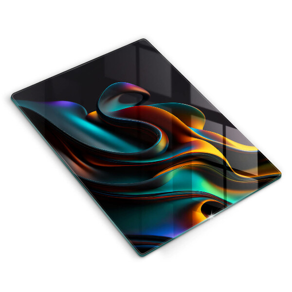 Copri piano induzione Astrazione colorata