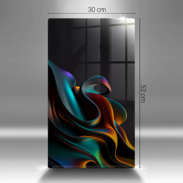 Copri piano induzione Astrazione colorata