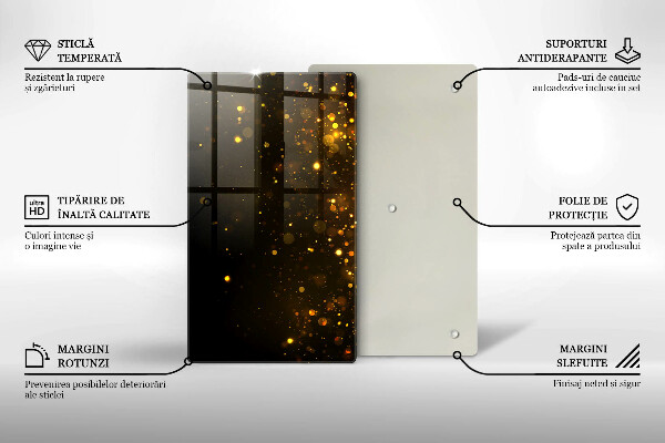 Copri piano induzione Scintillio d'oro
