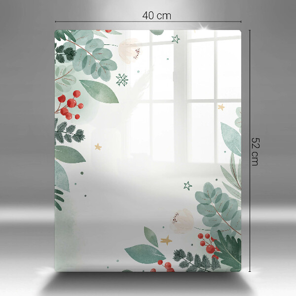 Copri piano induzione Foglie ad acquerello