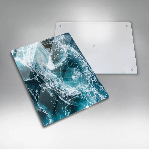 Copri piano induzione Onde d'acqua schiumose