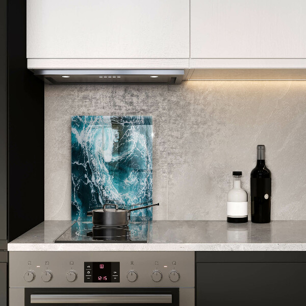 Copri piano induzione Onde d'acqua schiumose