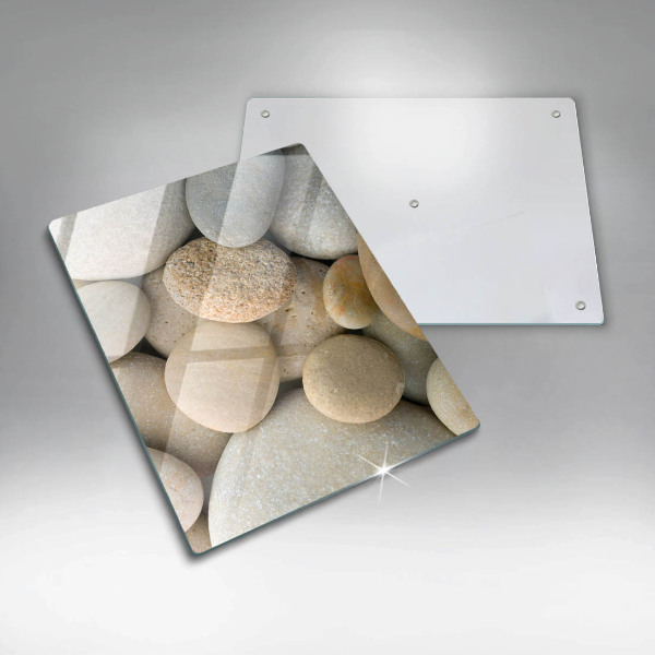 Copri piano induzione Modello di pietre ovali