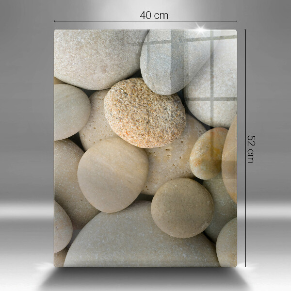 Copri piano induzione Modello di pietre ovali