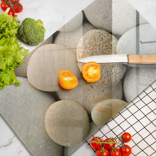 Copri piano induzione Modello di pietre ovali