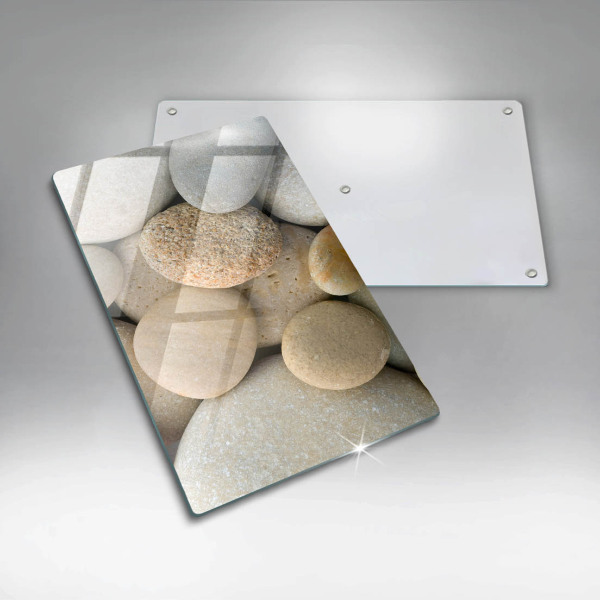 Copri piano induzione Modello di pietre ovali