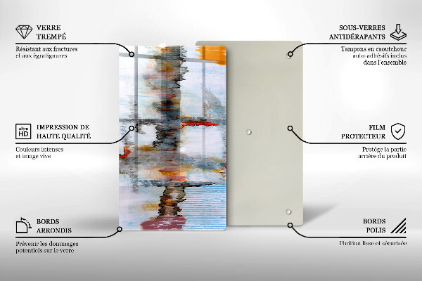 Copri piano induzione Pitture astratte