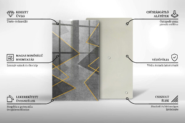 Copri piano cottura Forme taglienti
