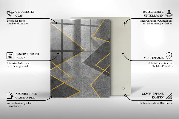 Copri piano cottura Forme taglienti