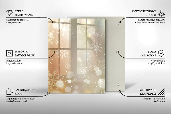 Copri piano cottura Fiocchi di neve