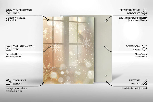 Copri piano cottura Fiocchi di neve