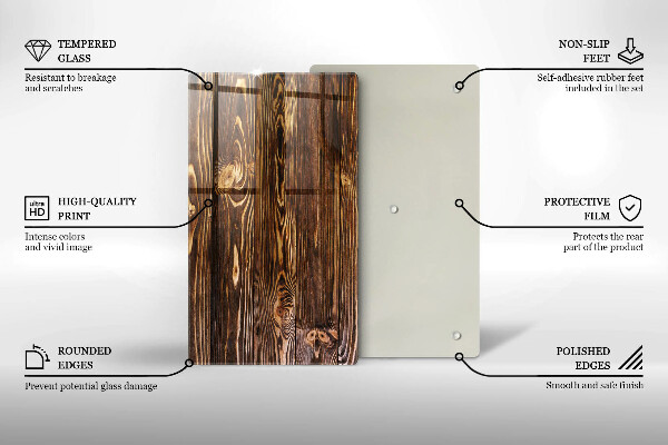Copri piano cottura Struttura del legno