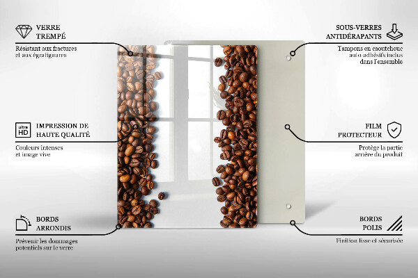 Copri piano cottura Chicchi di caffè