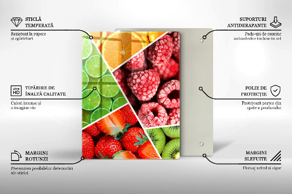 Copri piano cottura Frutti colorati