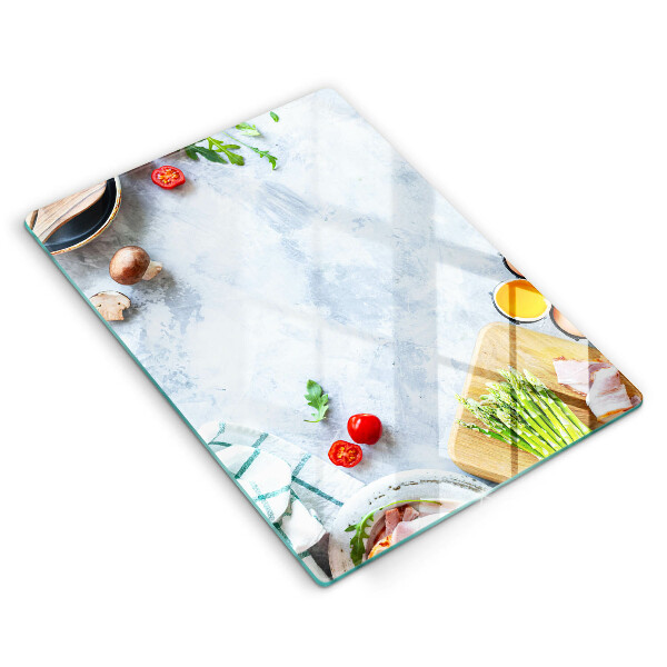 Copri piano cottura Ingredienti in cucina