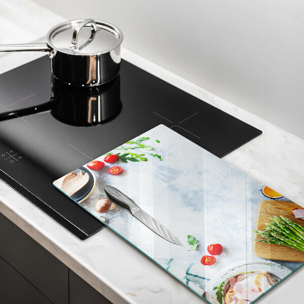 Copri piano cottura Ingredienti in cucina