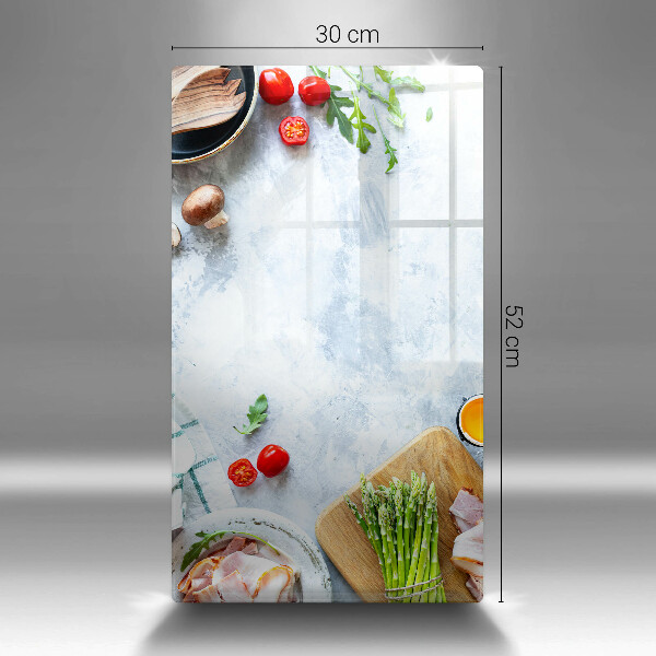 Copri piano cottura Ingredienti in cucina