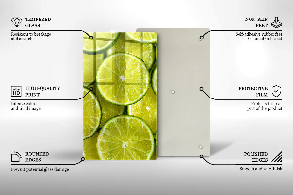 Copri piano cottura Fette di lime