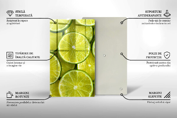 Copri piano cottura Fette di lime