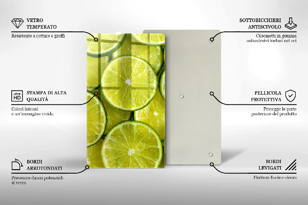 Copri piano cottura Fette di lime