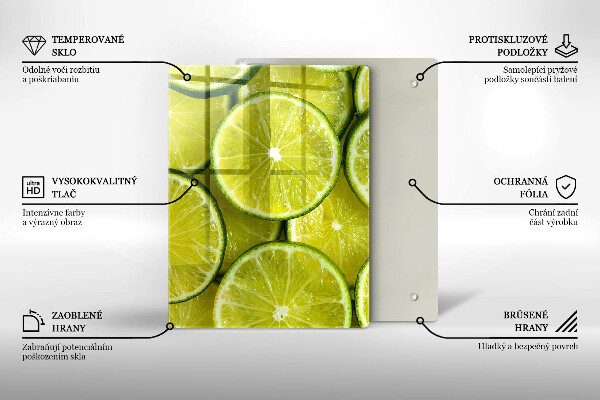 Copri piano cottura Fette di lime