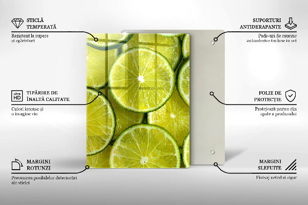 Copri piano cottura Fette di lime