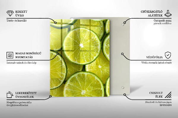 Copri piano cottura Fette di lime