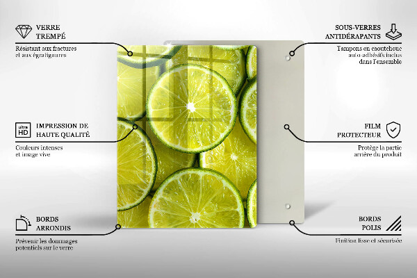 Copri piano cottura Fette di lime