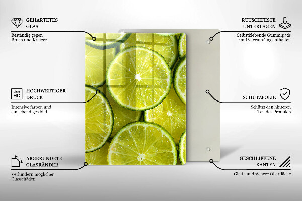 Copri piano cottura Fette di lime