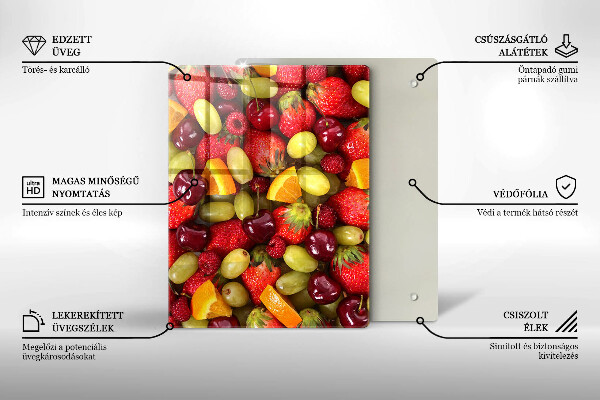 Copri piano cottura Frutti estivi