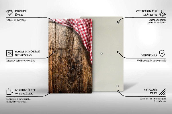 Copri piano cottura Tavolo di legno