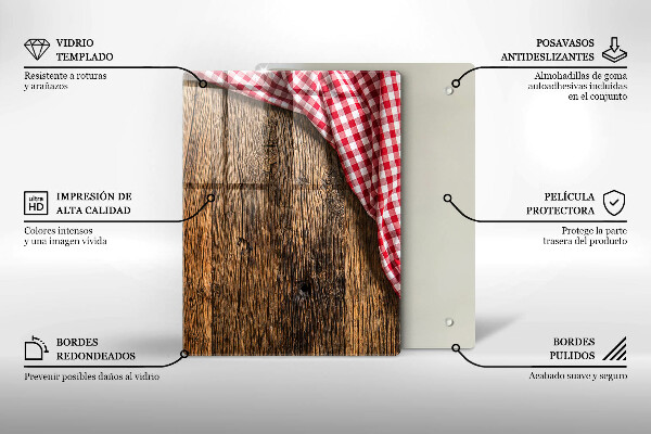 Copri piano cottura Tavolo di legno