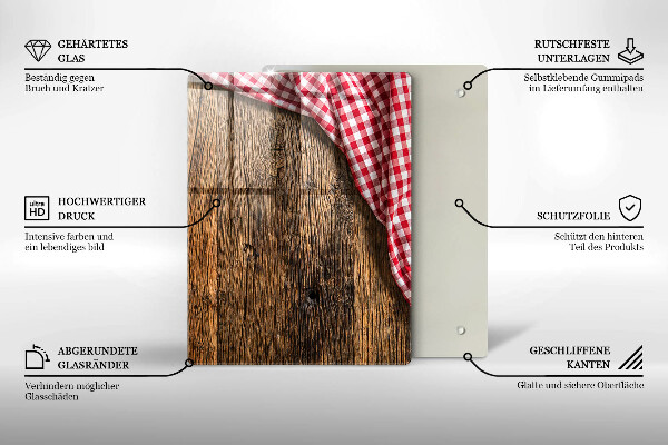 Copri piano cottura Tavolo di legno