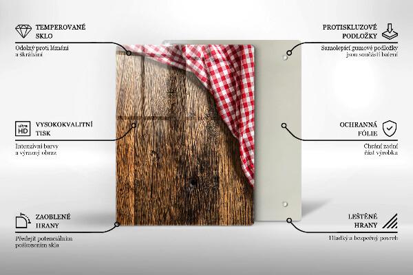 Copri piano cottura Tavolo di legno