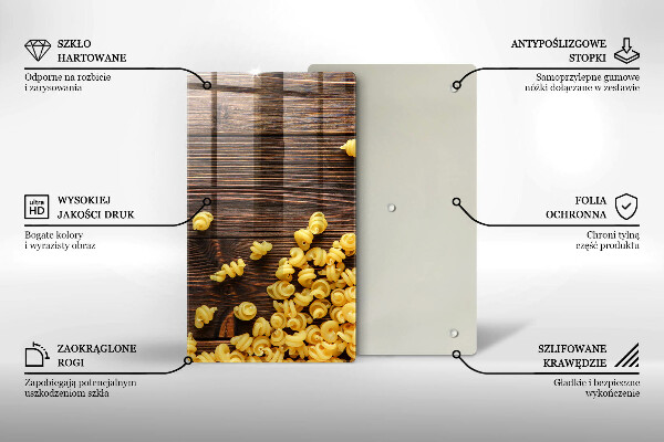 Copri piano cottura Pasta in tavola