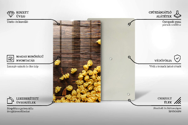 Copri piano cottura Pasta in tavola