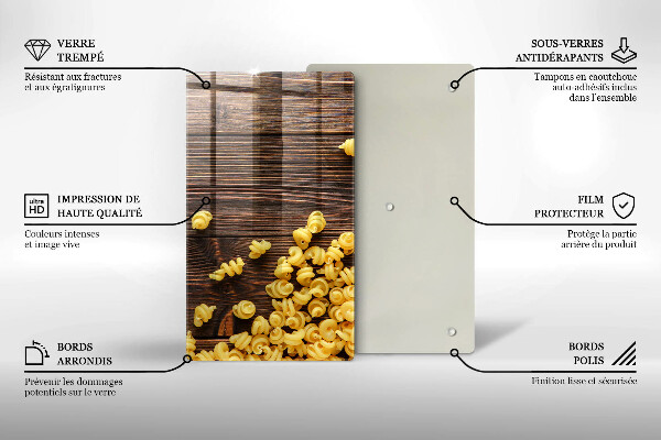 Copri piano cottura Pasta in tavola