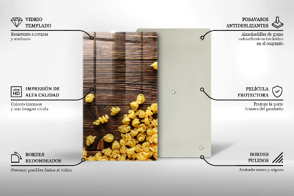 Copri piano cottura Pasta in tavola