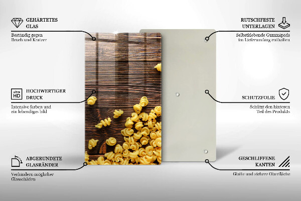 Copri piano cottura Pasta in tavola