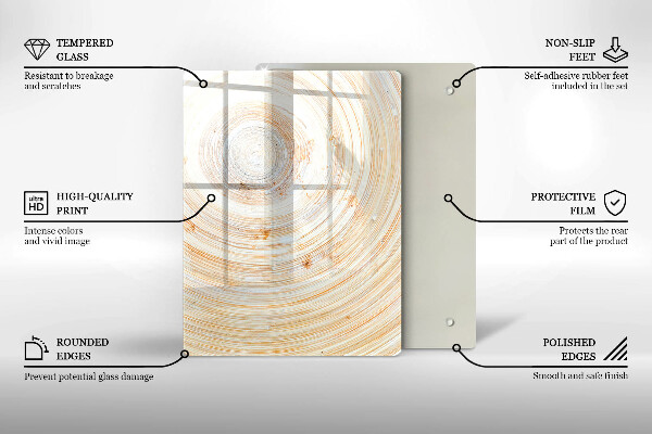 Copri piano cottura Struttura del legno