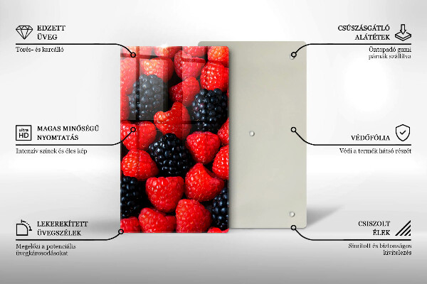 Copri piano cottura Lamponi e more