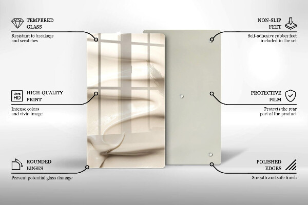 Copri piano cottura Gelato cremoso