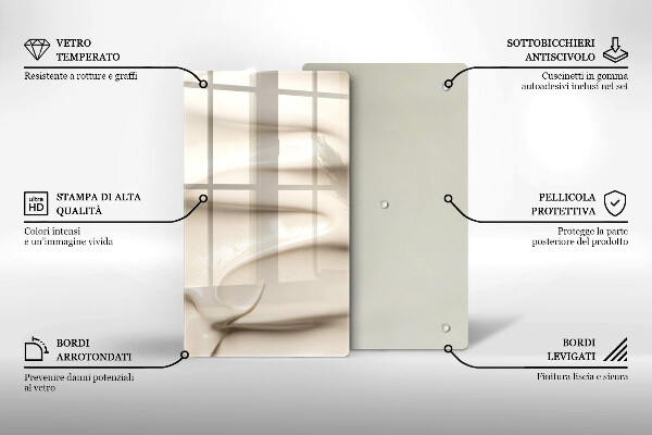 Copri piano cottura Gelato cremoso